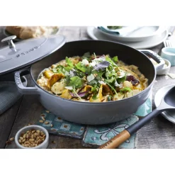 Kochzubeh&ouml;r-Set mit Zange, Mehrzweckl&ouml;ffel und Servierl&ouml;ffel, 3-tlg.