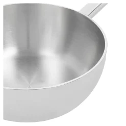Konische Sauteuse ohne Deckel 22 cm, 18/10 Edelstahl