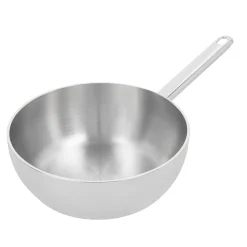 Konische Sauteuse ohne Deckel 22 cm, 18/10 Edelstahl
