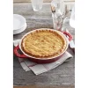 Kuchenform 24 cm, rund, Kirsch-Rot, Keramik