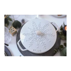 La Marmite Schneeflocke 24 cm, Gusseisen