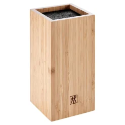 Messerblock, leer, 7, Braun