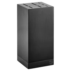 Messerblock, leer, 7, Schwarz