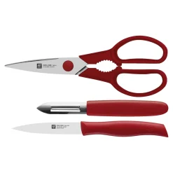 Messerset 3-tlg, Rot