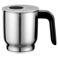 Milchaufschäumer, 400 ml, Schwarz