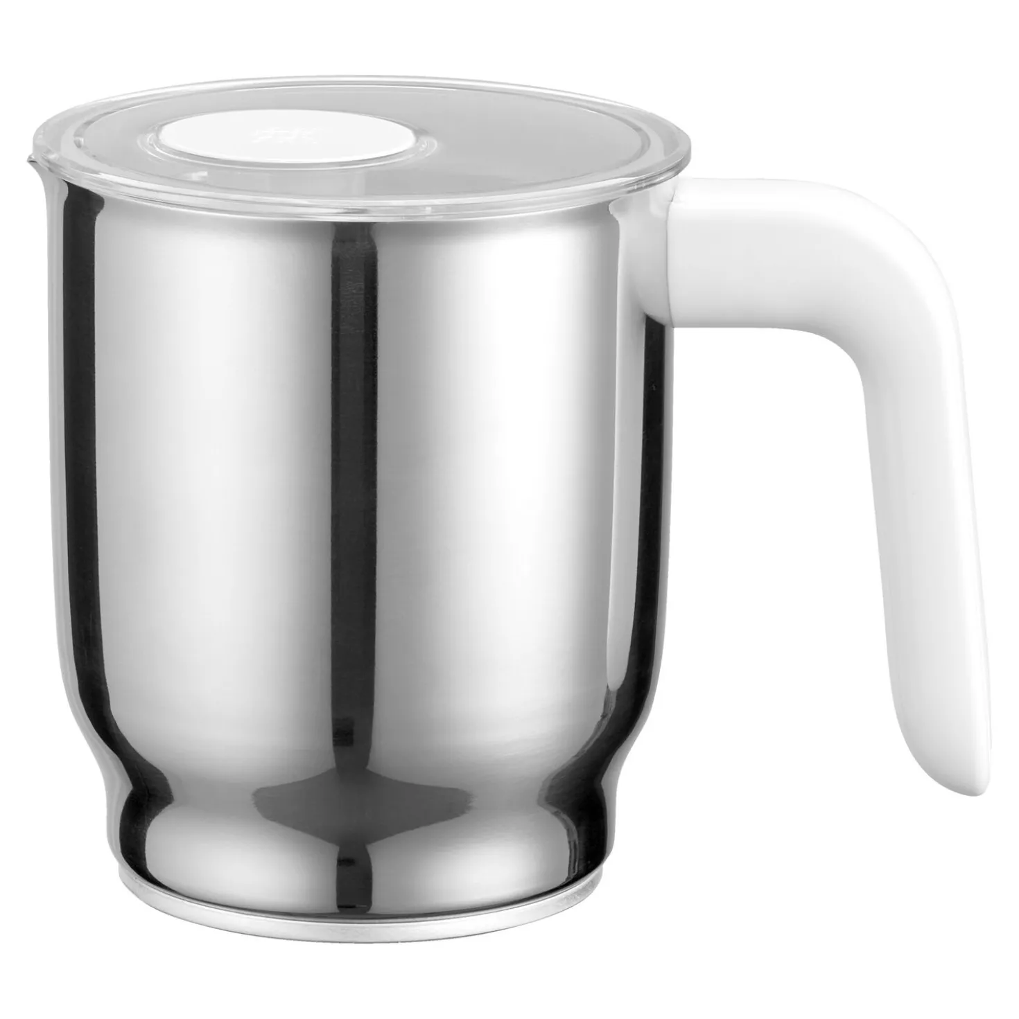 Milchaufschäumer, 400 ml, Silber