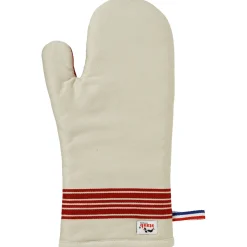 Ofenformen & Ofenhandschuhe Set, 5-tlg. / S/M/L, Kirsch-Rot, Keramik/Baumwolle