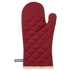 Ofenhandschuhe Set 2-tlg, Kirsch-Rot