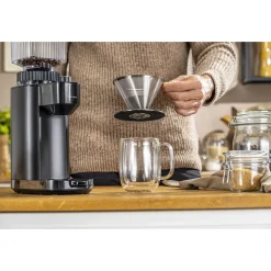 Pour Over Kaffeefilter, 18/10 Edelstahl