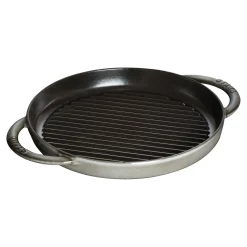 Pure Grill 26 cm, rund, Graphit-Grau, Gusseisen