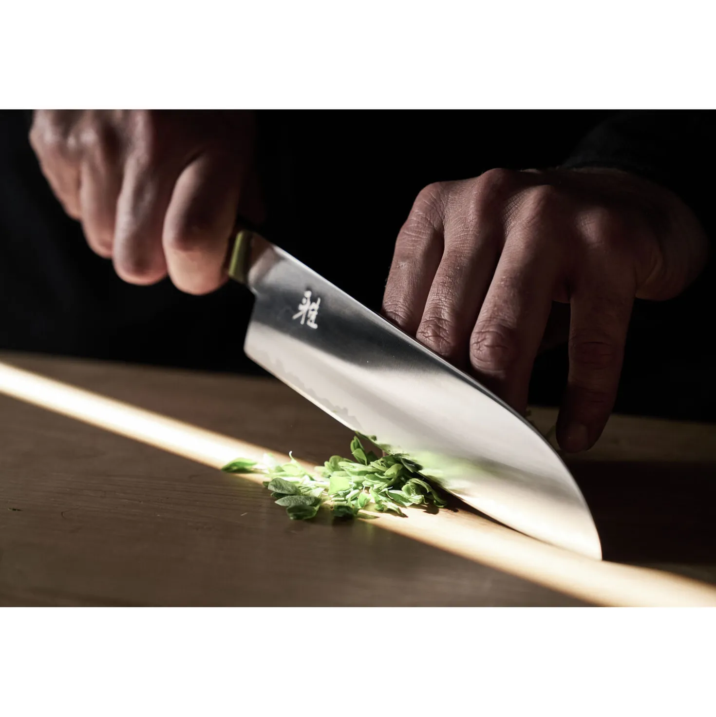 Santokumesser 18 cm, Glattschliff
