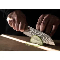 Santokumesser 18 cm, Glattschliff