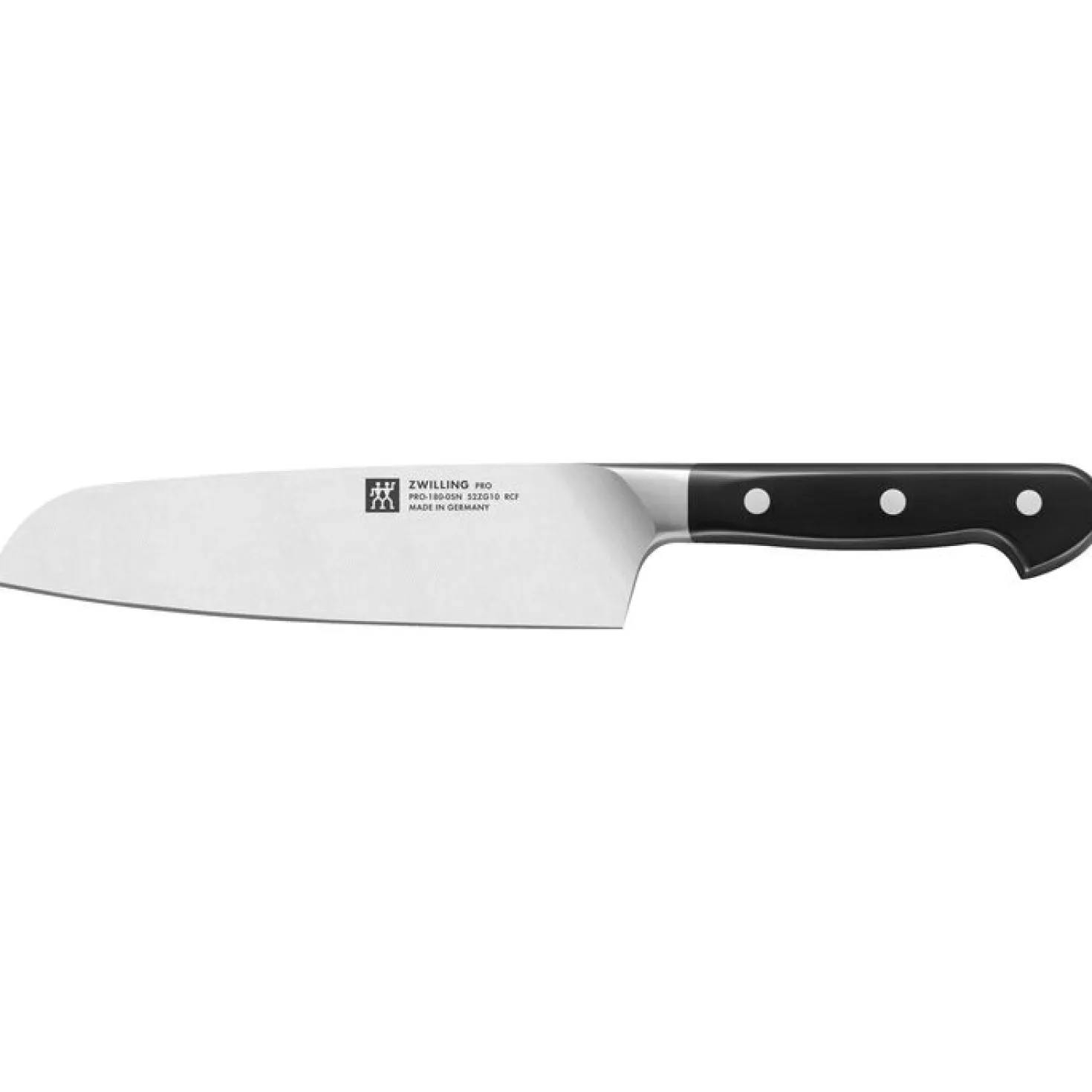 Santokumesser 18 cm, Glattschliff