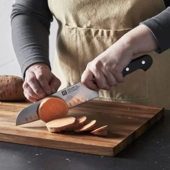 Santokumesser 18 cm, Kullenschliff