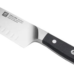 Santokumesser 18 cm, Kullenschliff