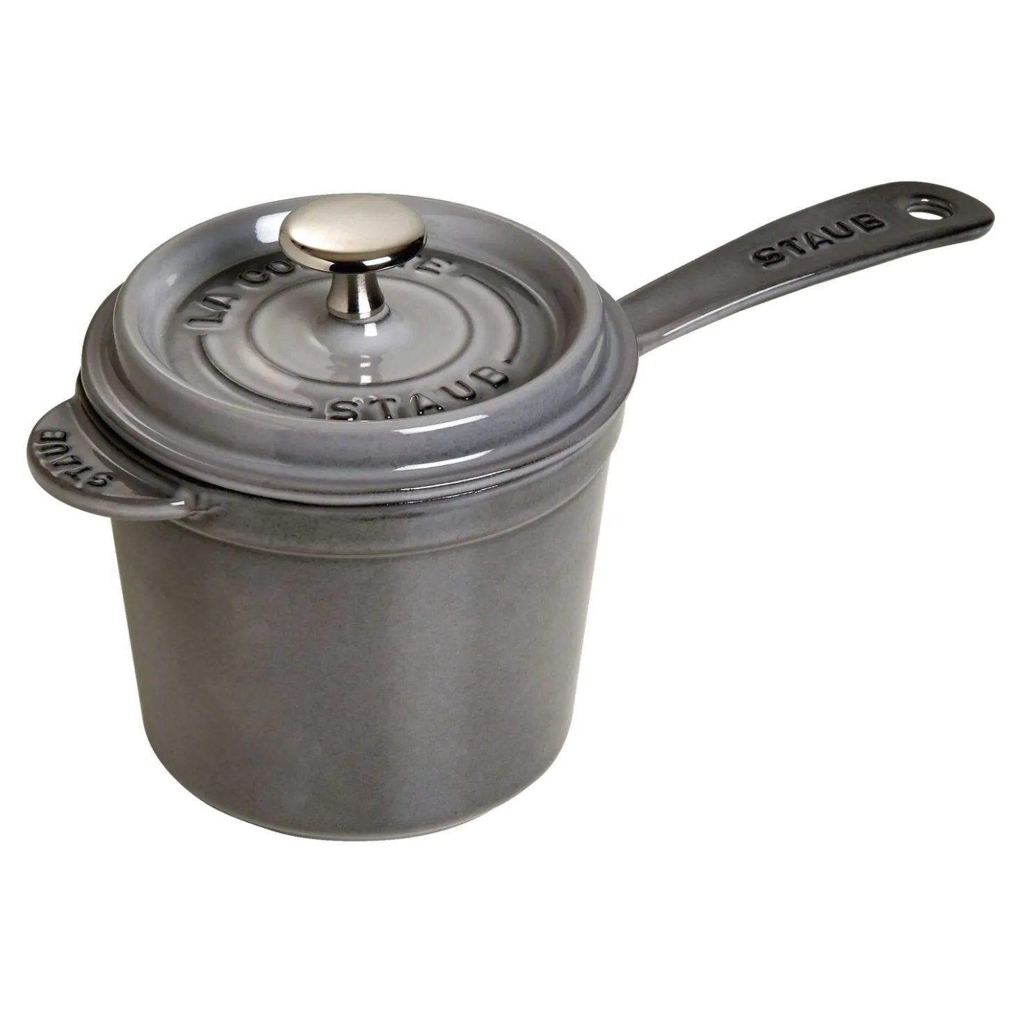 Saucenschale 14 cm, Gusseisen, Graphit-Grau