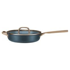 Schmorpfanne mit Glasdeckel 28 cm, Aluminium