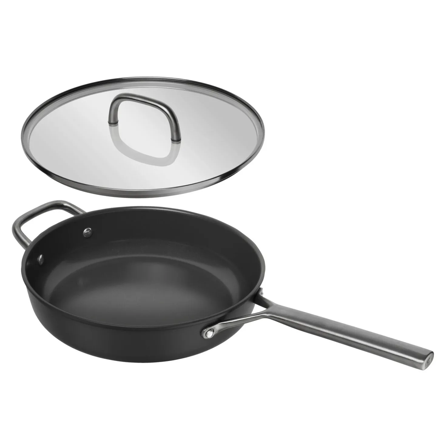 Schmorpfanne mit Glasdeckel 28 cm, Aluminium