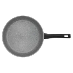 Schmorpfanne mit Glasdeckel, 28 cm, Aluminium, Titanverstärkte keramische Antihaftbeschichtung