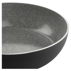 Schmorpfanne mit Glasdeckel, 28 cm, Aluminium, Keramische Antihaftbeschichtung