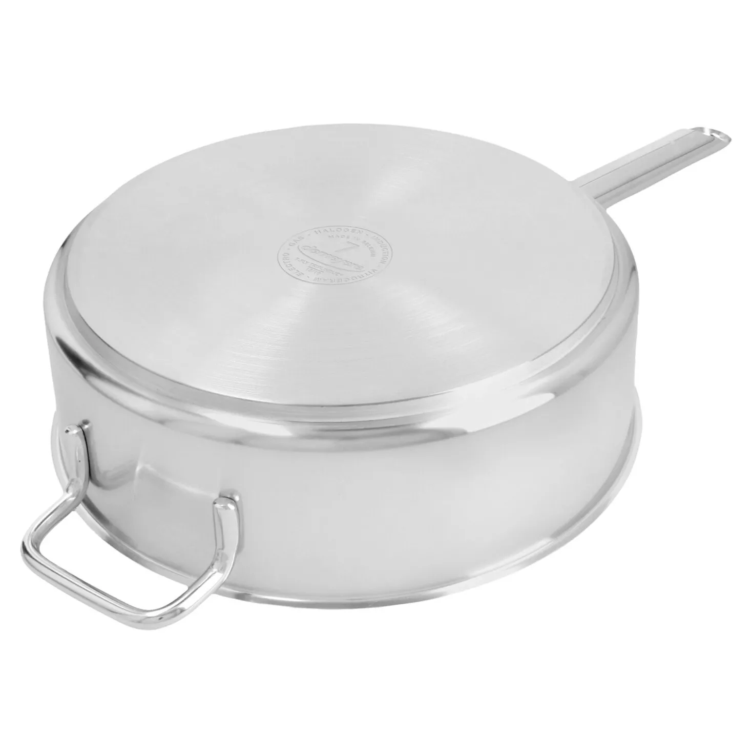 Schmorpfanne ohne Deckel 24 cm, 18/10 Edelstahl