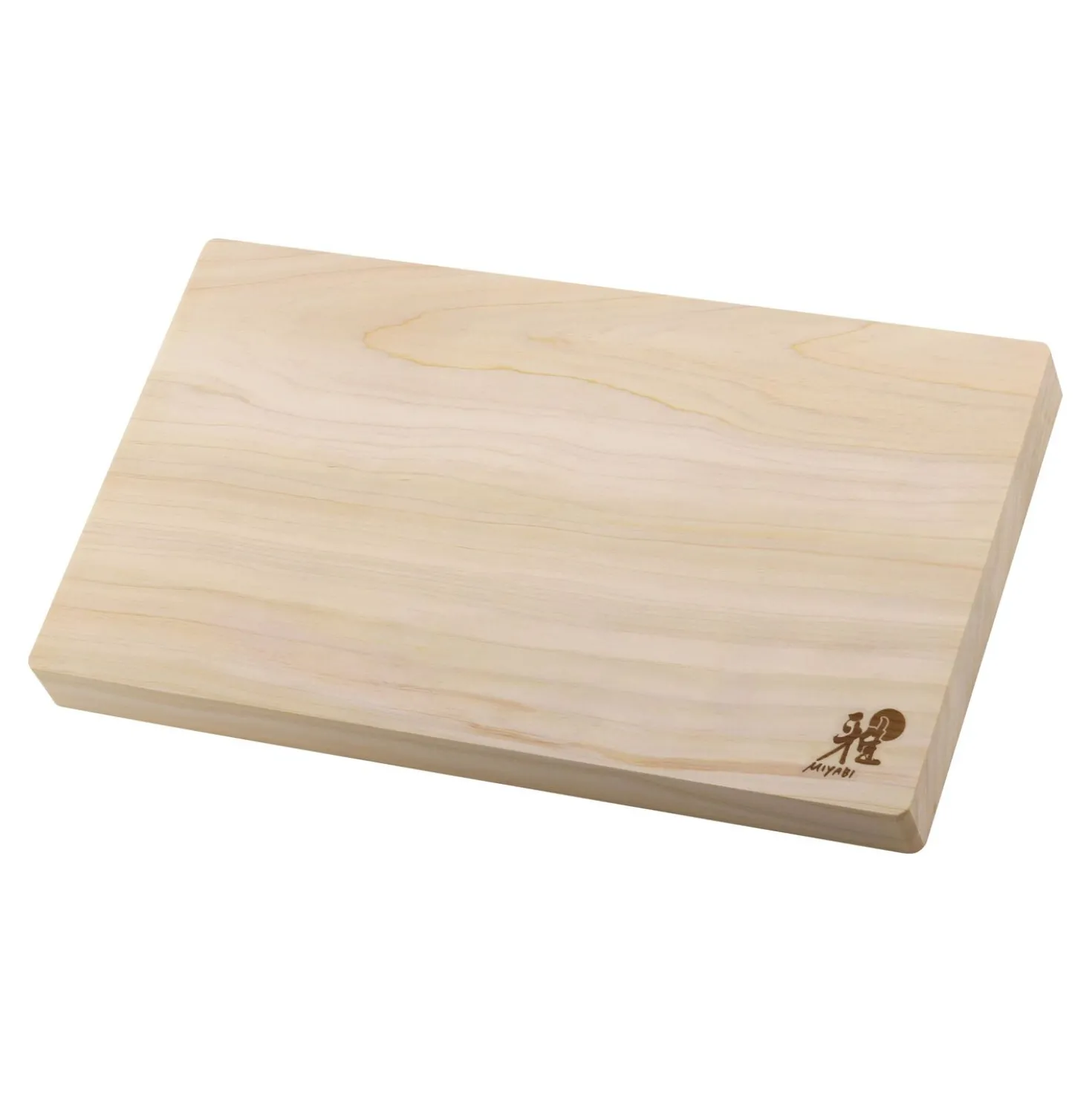 Schneidbrett 35 cm x 20 cm, Hinoki Holz