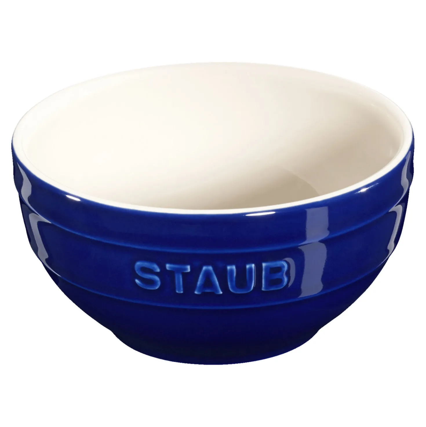 Schüssel 14 cm, rund, Dunkelblau, Keramik