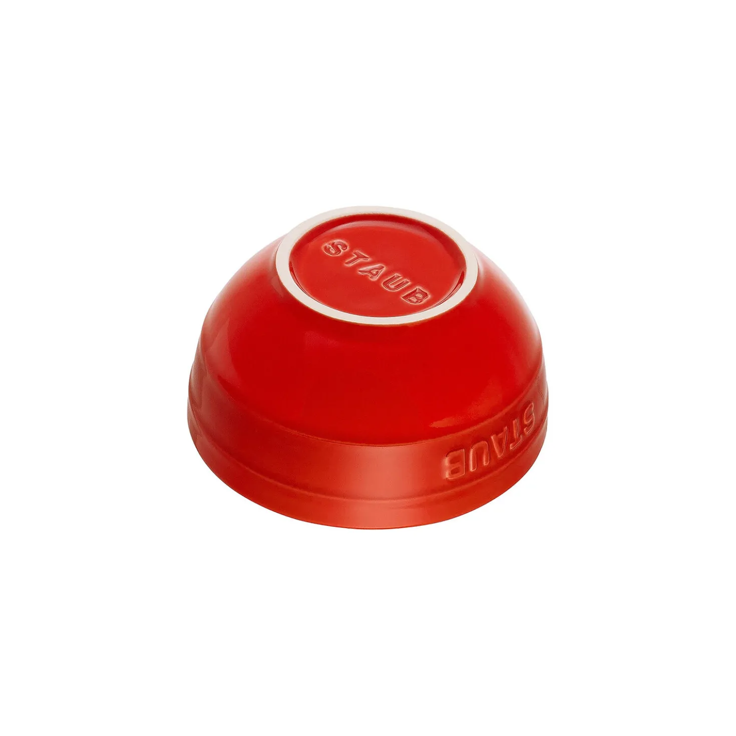 Schüssel 12 cm, rund, Kirsch-Rot, Keramik