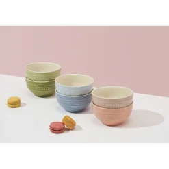 Schüssel Set Macaron 12 cm / 6-tlg, Keramik