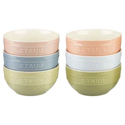 Schüssel Set Macaron 14 cm / 6-tlg, Keramik