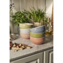 Schüssel Set Macaron 14 cm / 6-tlg, Keramik