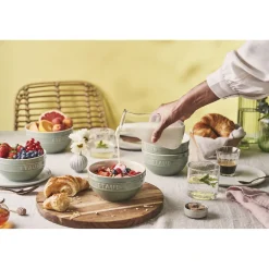Schüssel Set mit Vakuumdeckeln/6-Teilig, 12cm/Eukalyptus