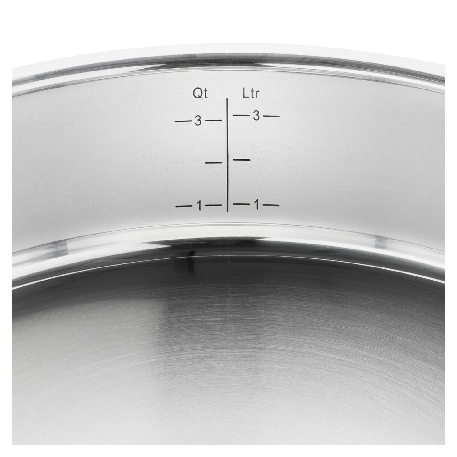 Servierpfanne 28 cm, Edelstahl