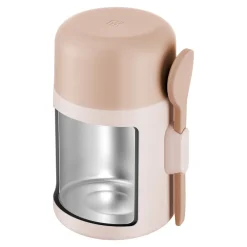 Speisebehälter, 600 ml, Edelstahl, Pink