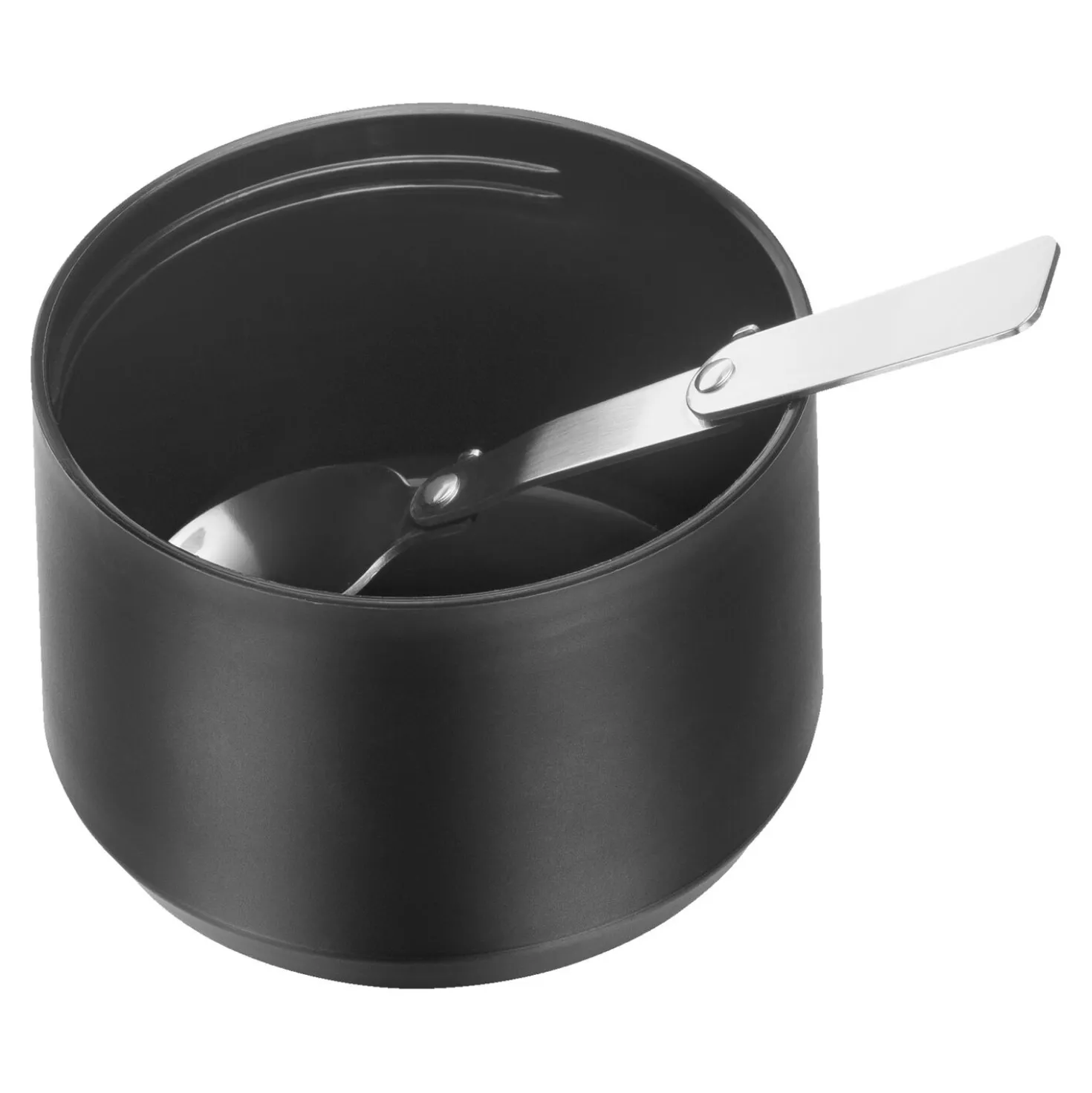 Speisegefäß, 700 ml, Edelstahl, Schwarz