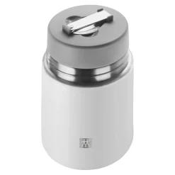 Speisegefäß, 700 ml, Edelstahl, Weiß-grau