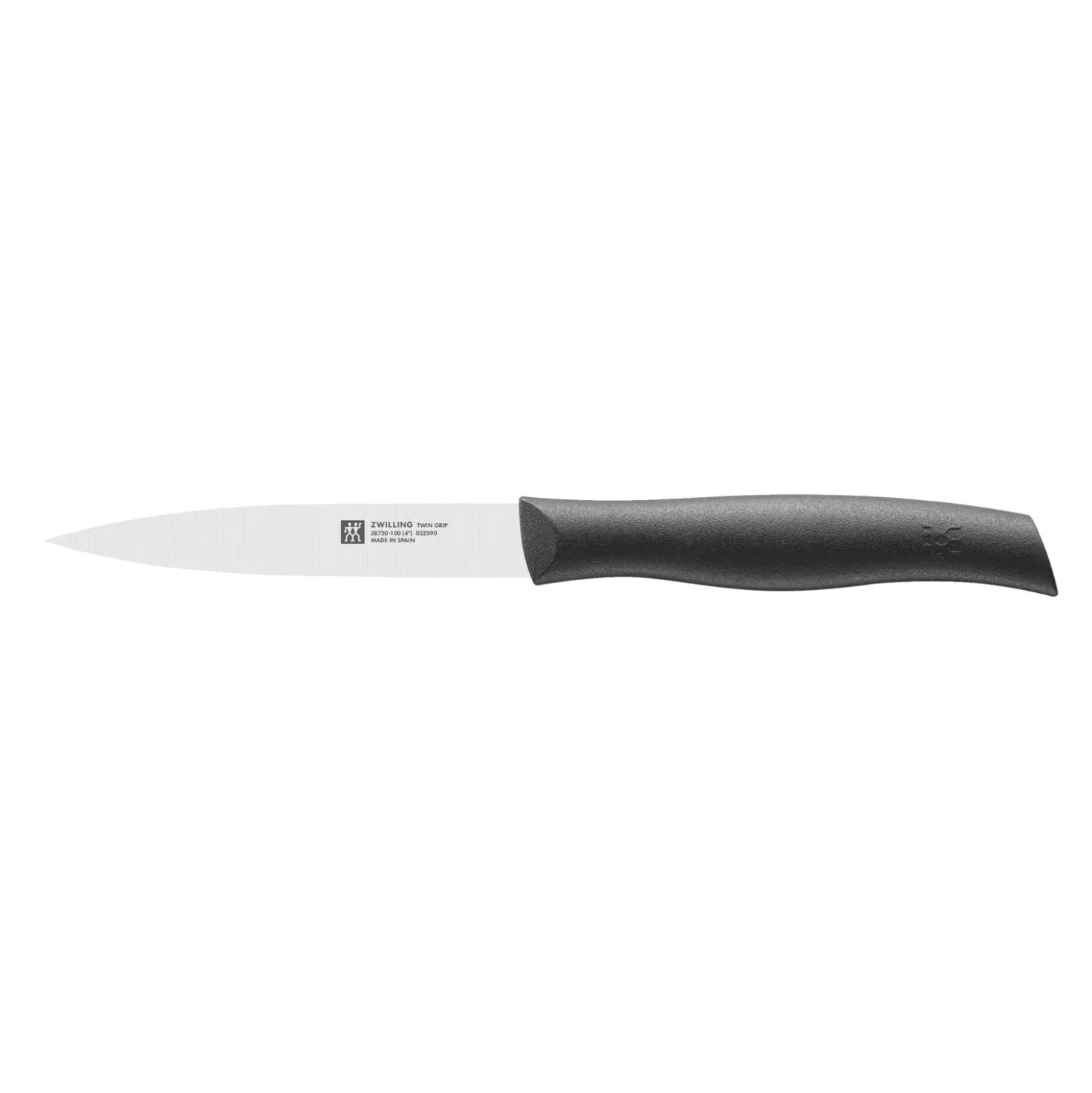 Spick- und Garniermesser 10 cm, Schwarz