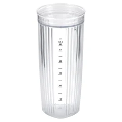 Standmixer Zubehör Set inklusive Vakuumdeckel, 550 ml, Weiß
