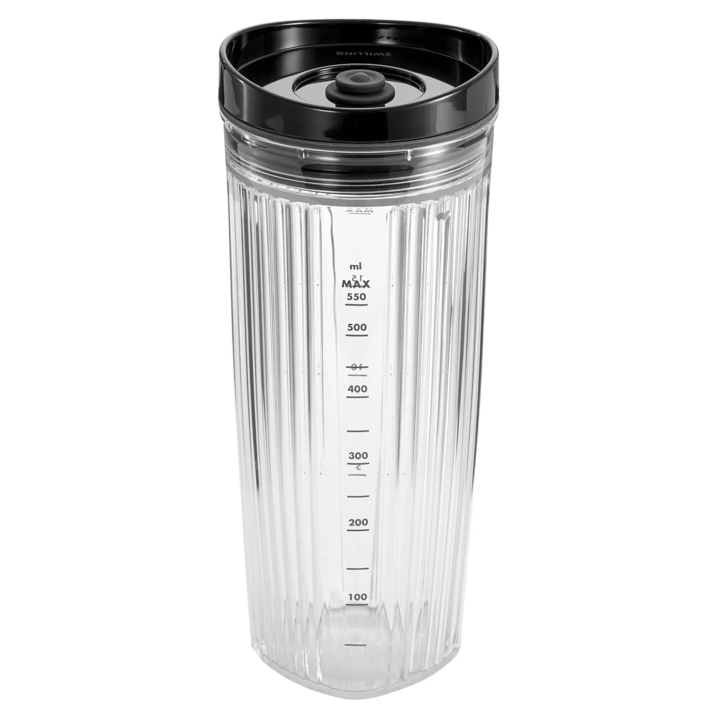 Standmixer Zubehör Set inklusive Vakuumdeckel, 550 ml, Schwarz