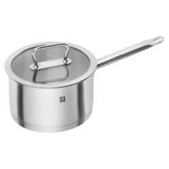 Stieltopf 20 cm, 18/10 Edelstahl, Silber
