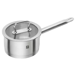 Stieltopf 16 cm, 18/10 Edelstahl, Silber