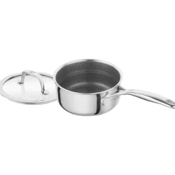 Stieltopf 16 cm, 18/10 Edelstahl, Silber