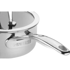Stieltopf 16 cm, 18/10 Edelstahl, Silber