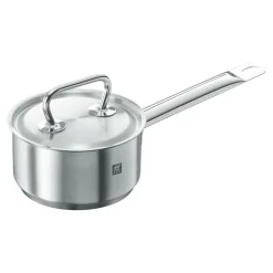Stieltopf 14 cm, 18/10 Edelstahl, Silber
