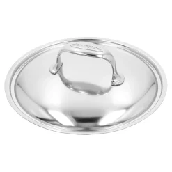 Stieltopf mit Deckel 20 cm, 18/10 Edelstahl, Silber