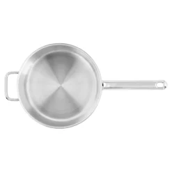Stieltopf ohne Deckel 22 cm, 18/10 Edelstahl, Silber