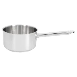 Stieltopf ohne Deckel 14 cm, 18/10 Edelstahl, Silber