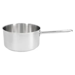 Stieltopf ohne Deckel 20 cm, 18/10 Edelstahl, Silber