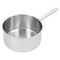 Stieltopf ohne Deckel 20 cm, 18/10 Edelstahl, Silber