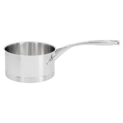 Stieltopf ohne Deckel 14 cm, 18/10 Edelstahl, Silber